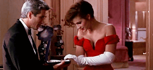 Ruby and Diamond Necklace - Pretty Woman
