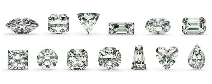 Diamond shapes