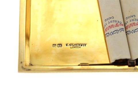 Vintage TWA cigarette case