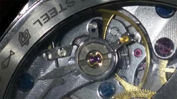 Movement from a fake Panerai