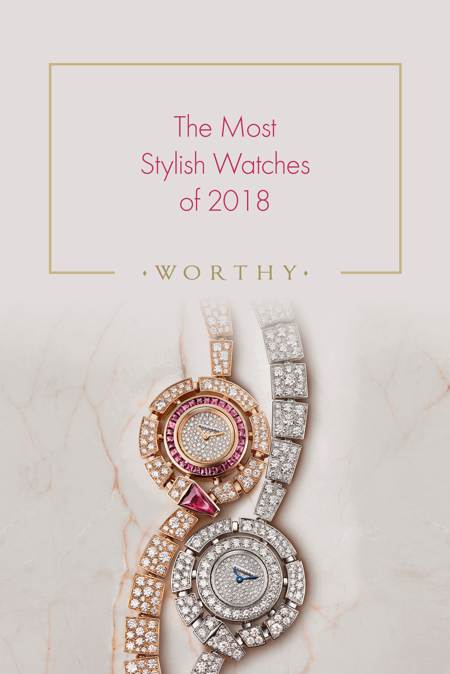 What are the most fashionable watches in 2019? Here you'll find a list of the most stylish watches out there. Check them out and get inspired!