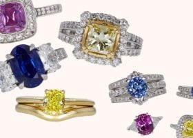 Colored Rings Auctioned at Worthy