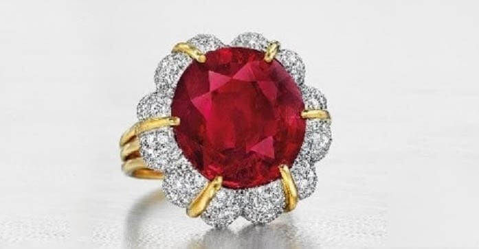 The Jubilee Ruby sold at Christie’s for $12.5 million, just above the low estimate.