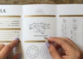 GIA Diamond Grading Report