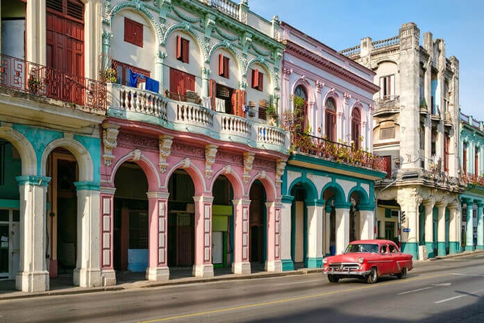 Havana, Cuba. 6 Adventure Vacations to Jump Start Your Retirement