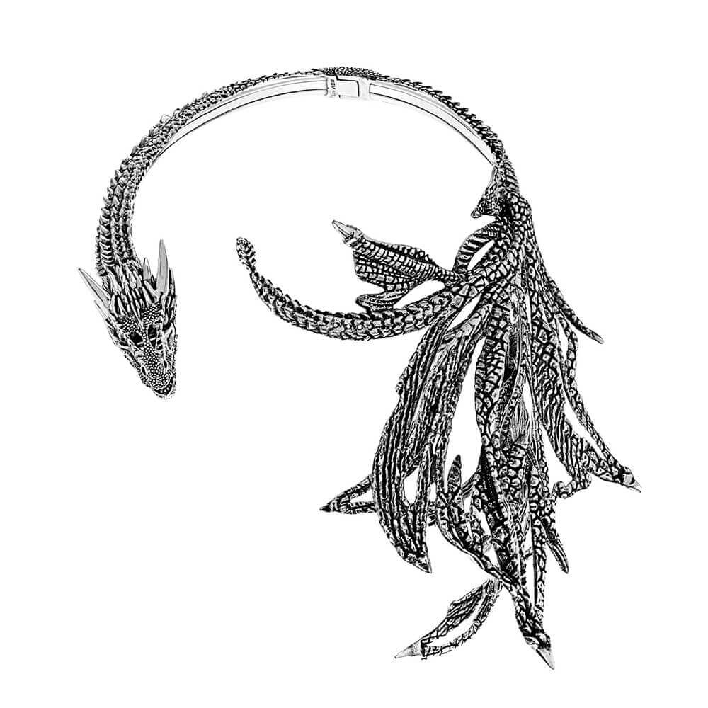 Daenerys Drogon Neck Sculpture. Photo courtesy: www.mey.london