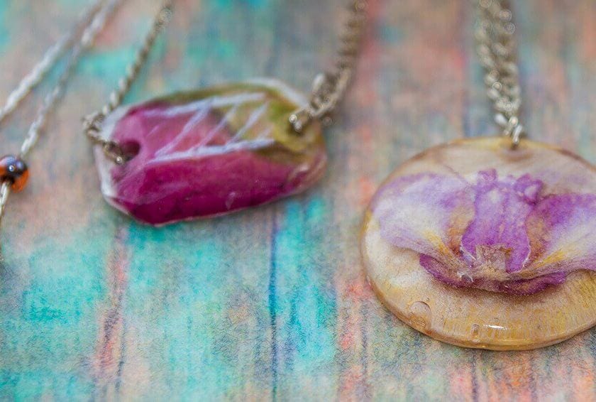 Our New Favorite Trend: Jewelry Made with Real Flowers