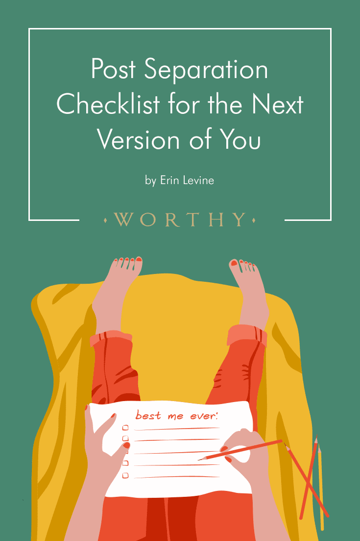 CEO of Hello Divorce, Erin Levine, shares a checklist to help you start your next chapter once the divorce process is finally over.