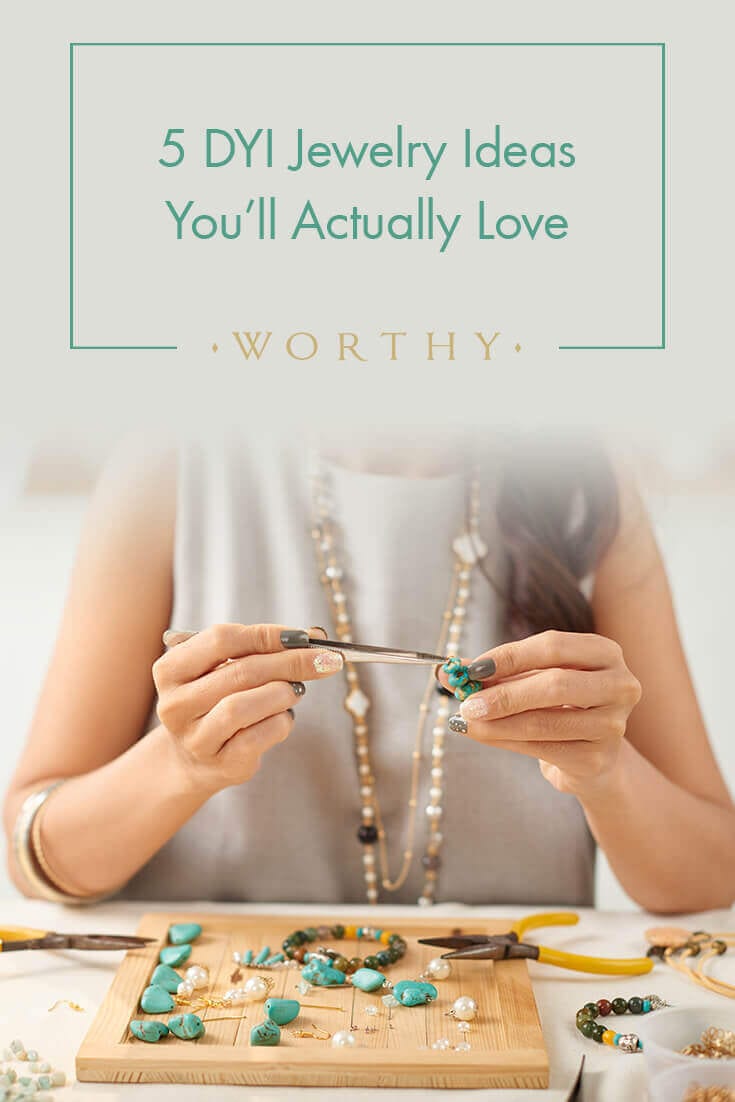 From charm bracelets to pearl earrings, here are five DIY jewelry pieces that are actually worth showing off!