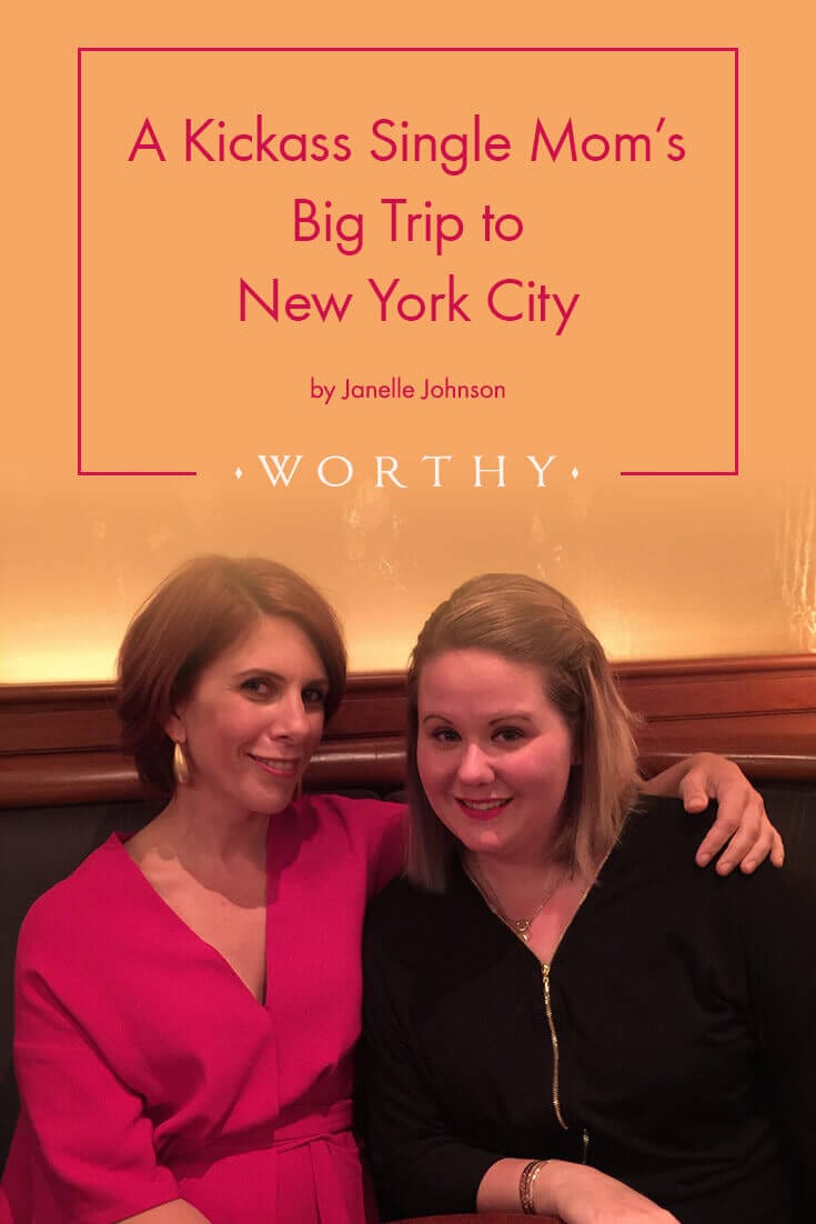 The winner of the Kickass Single Mom sweepstakes, Janelle Johnson, recaps her New York City getaway. Read all about this kickass woman's adventures in NYC!