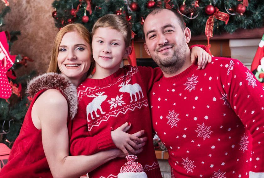 On Fake Smiles in Christmas Cards