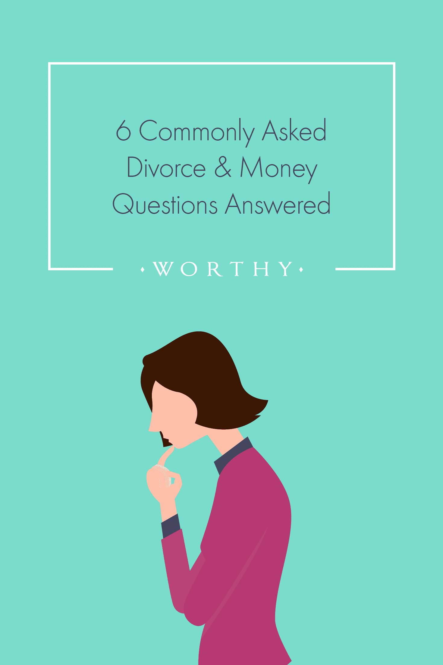 Worthy and Laurie Itkin took part in a Twitter chat focusing on divorce and money on how to handle your finances during and after divorce.
