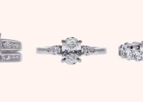 engagement ring vs wedding ring