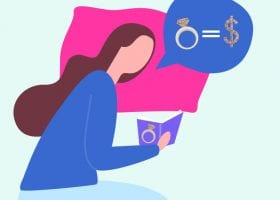 smart girl sells ring
