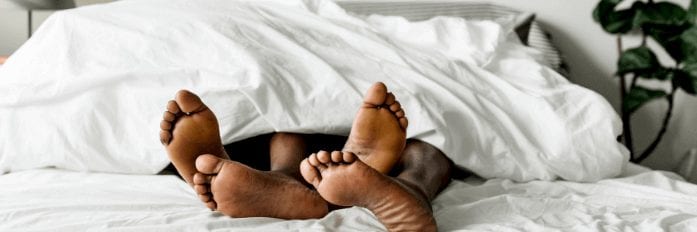 bed feet