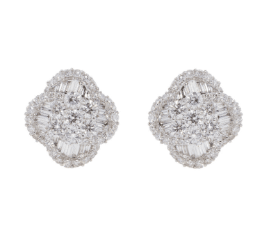 cluster earrings